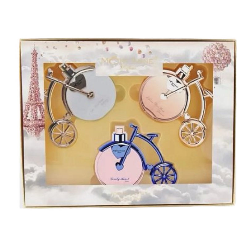 KIT 3 PERFUMES MONT ANNE GIFT SET 3X25ML I LOVE/GLAMOUR/HEAR