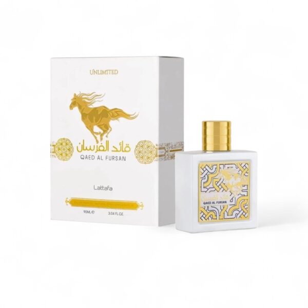 Qaed Al Fursan Lattafa - Perfume Feminino Árabe 80ML