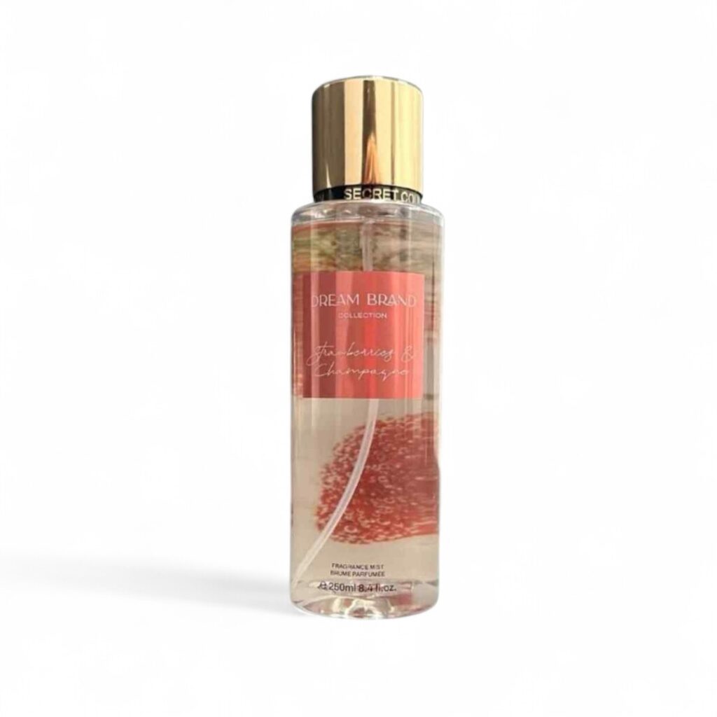 Body Splash Dream Brand Collection Strawberry e Champagne -250ml