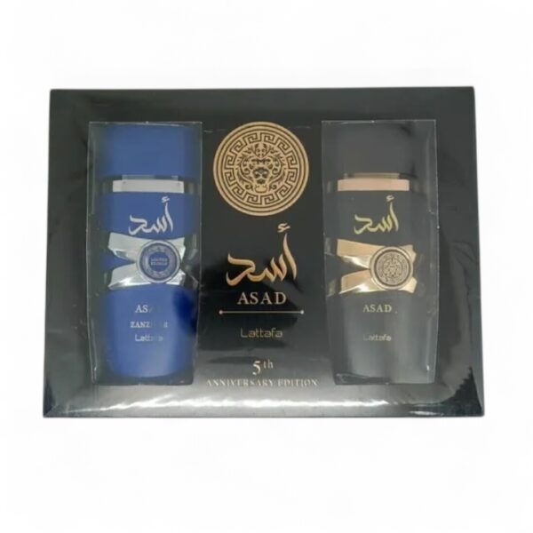 Lattafa - Kit 5th Anniversary Edition Asad E Zanzibar (100MLx100ML)