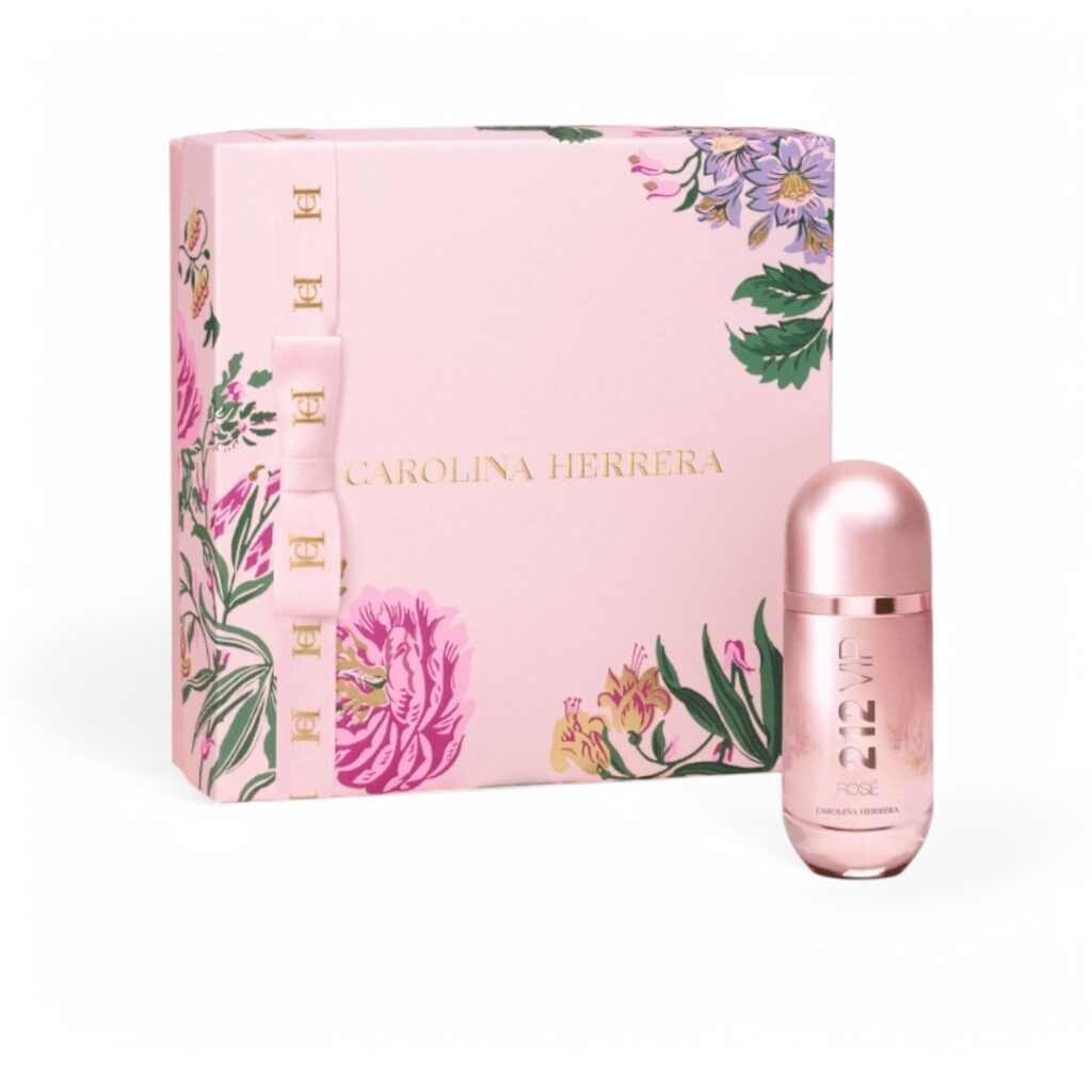 Kit 212 VIP Rosé Carolina Herrera Feminino - Eau de Parfum 80ml + Loção Hidratante Corporal 100ml