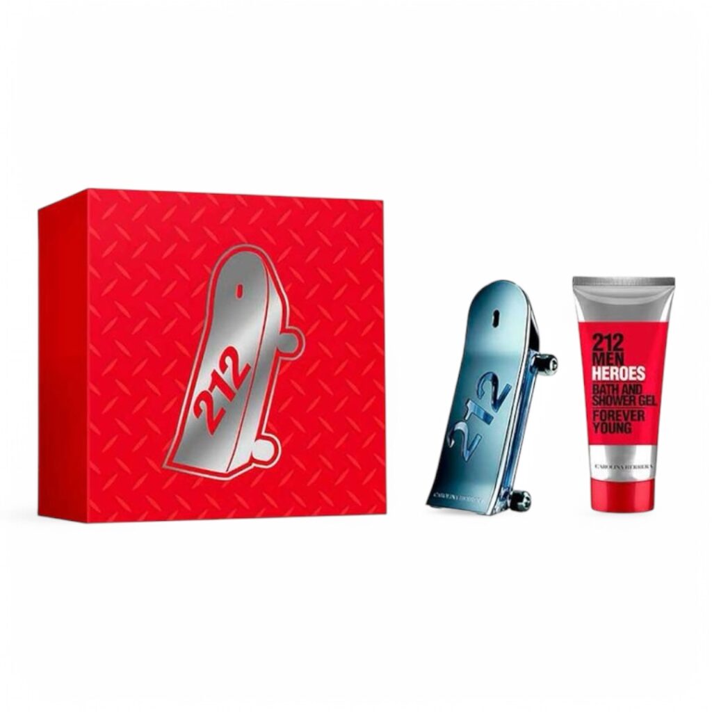 KIT CAROLINA 212 HEROES EDT M 90ML 2 peças