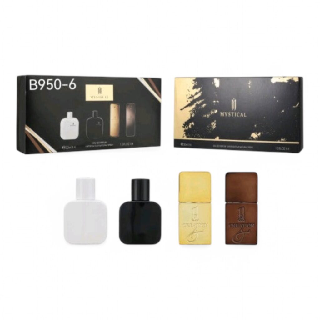 Kit Perfumes Masculinos Mystical 4x30ml