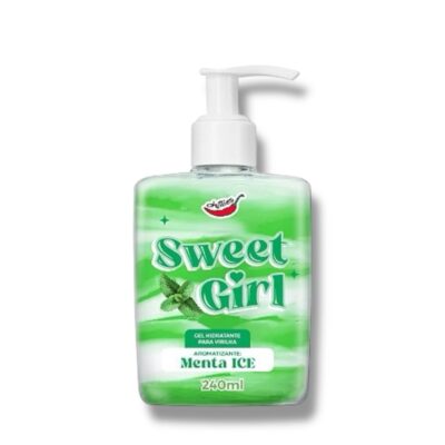 Sweet Girl Gel Aromatizante Menta Ice Hidratante Virilha e Corpo Chillies 250ml