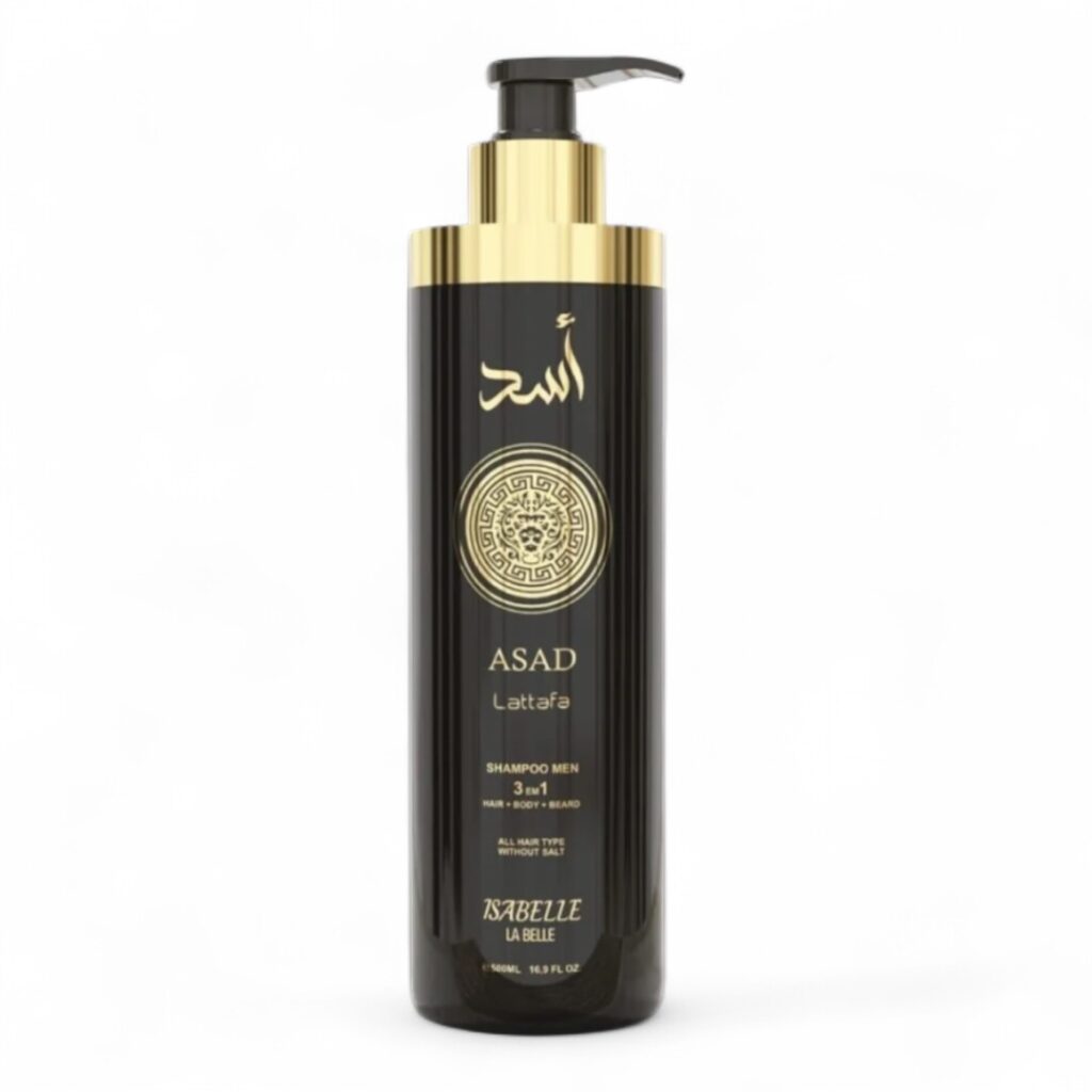 Shampoo 3 em 1 Asad 500mL - Isabelle La Belle