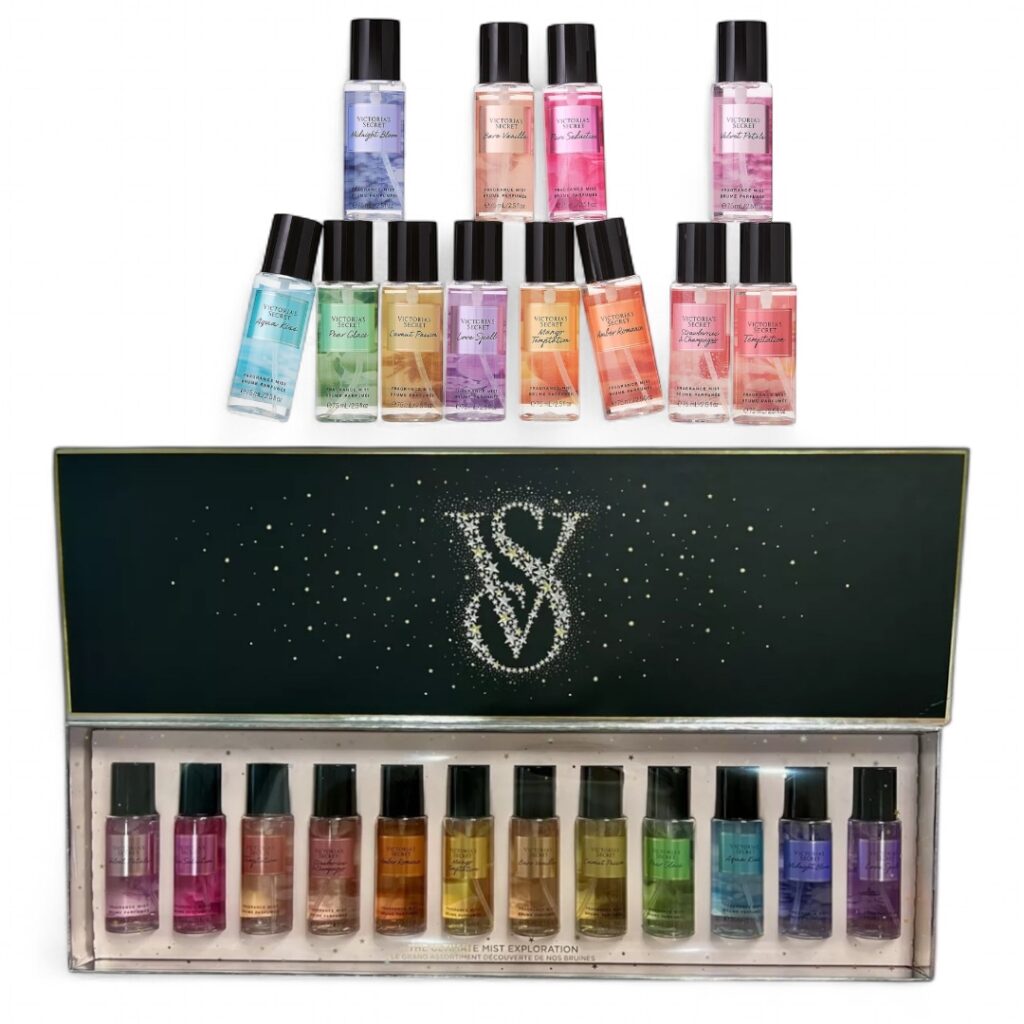 Kit Victoria's Secret Com 12 Body Splash - Edição Limitada